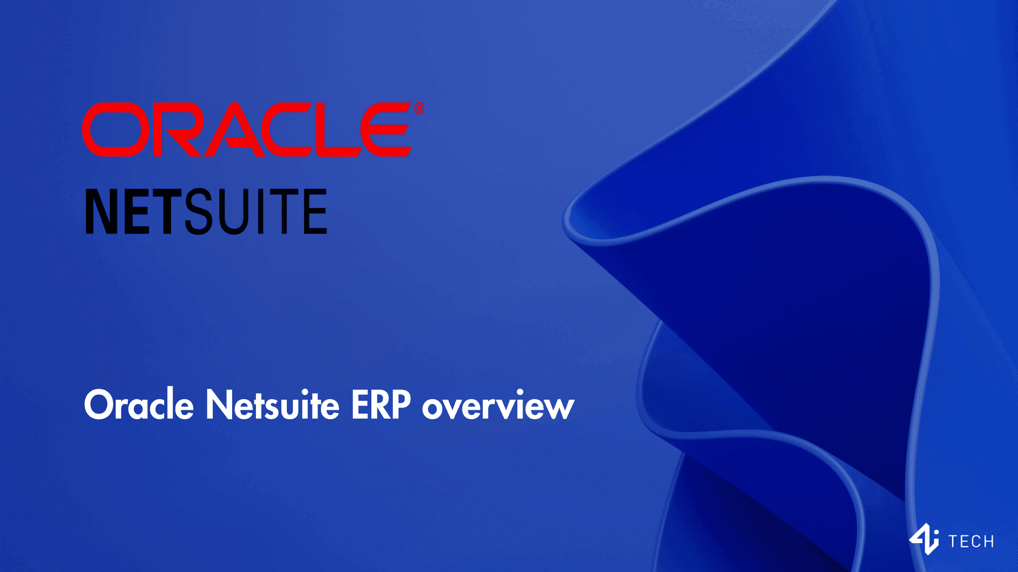 Oracle NetSuite ERP Overview blog