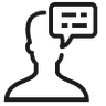 Advising traditional industries on software implementation planning icon
