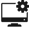 Customized ERP development icon