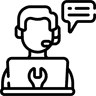 Ongoing Support and Improvement icon